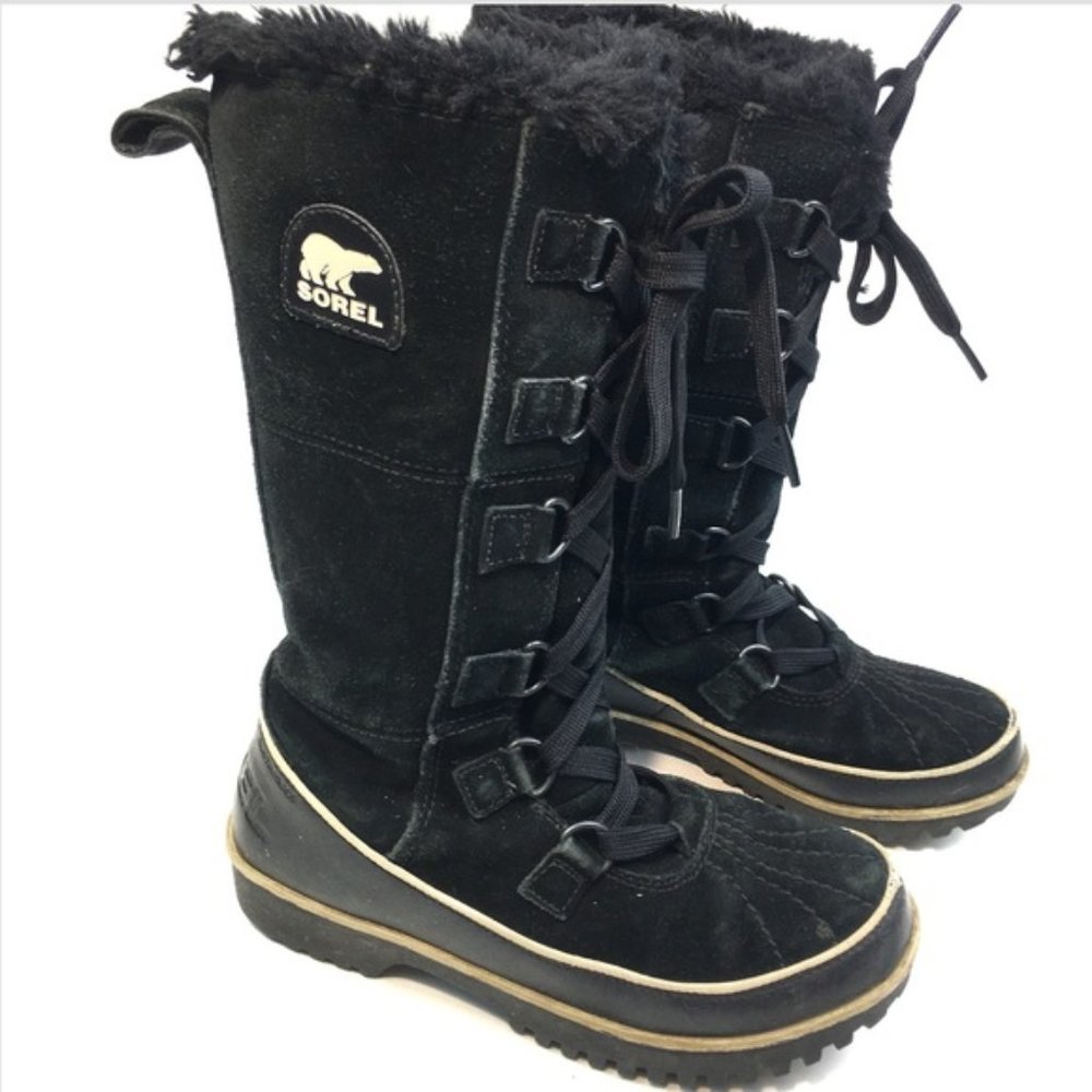 SOREL Tivoli High NL II Snow Boot Black/White 5